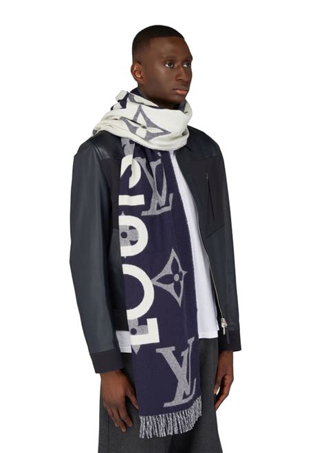 foulard lv homme|Écharpes homme luxe .